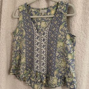 Lucky brand viscose sleeveless top.